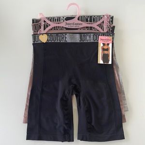 NWOT JUICY COUTURE INTIMATES HIGH WAIST SHAPING BIKER SHORTS